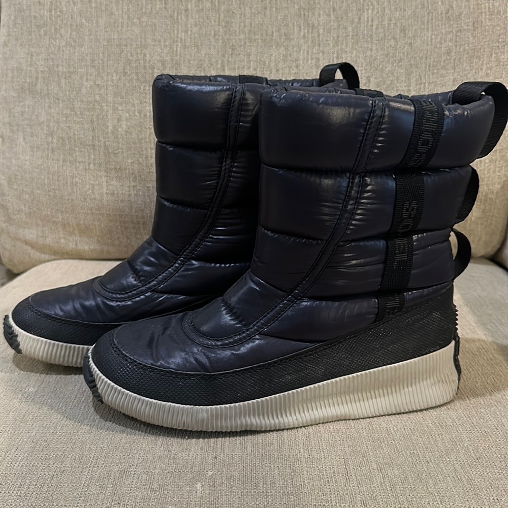 Sorel Black Winter & Rain Boots